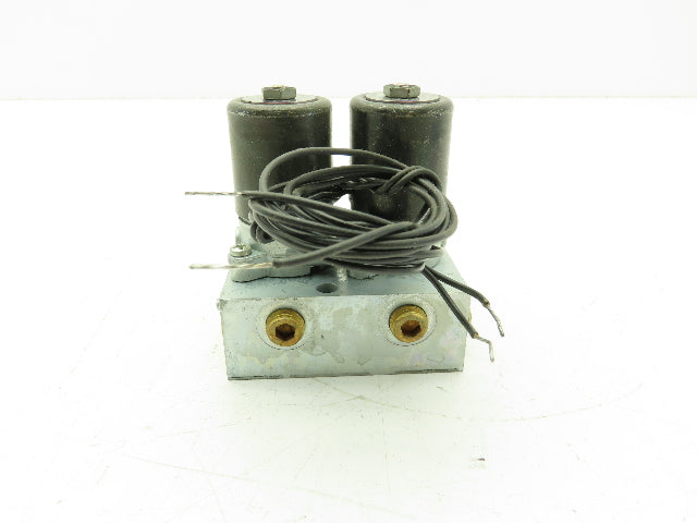 Honeywell Skinner MBD009 Solenoid Valve 4-Way Assembly NC 12VDC 150 PSI MBD005