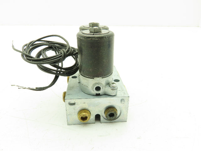 Honeywell Skinner MBD009 Solenoid Valve 4-Way Assembly NC 12VDC 150 PSI MBD005
