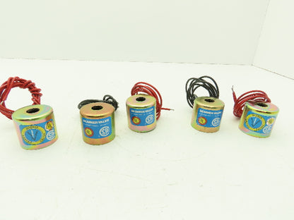 Honeywell Skinner V5 631 F24 Solenoid Valve Coil 120V V5 Series Lot of 5