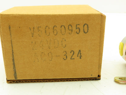Honeywell Skinner V5C60950 Solenoid Valve 3-Way NC 24VDC 150PSI 1/4" NPT