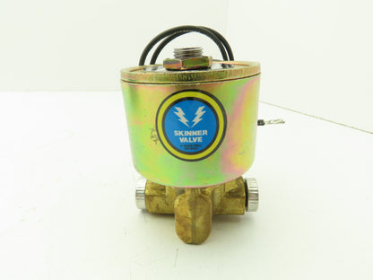 Honeywell Skinner R2H6LB21001 Solenoid Valve 2-Way NC 12 VDC 5-1000 PSI 1/4" NPT
