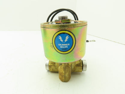 Honeywell Skinner R2H6LB21001 Solenoid Valve 2-Way NC 12 VDC 5-1000 PSI 1/4" NPT