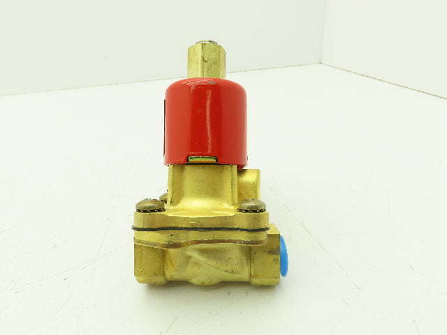 Skinner Lancer 2LB1HBG3125 Brass Solenoid Valve 2-Way NO 12VAC 125 PSI 3/8" NPT
