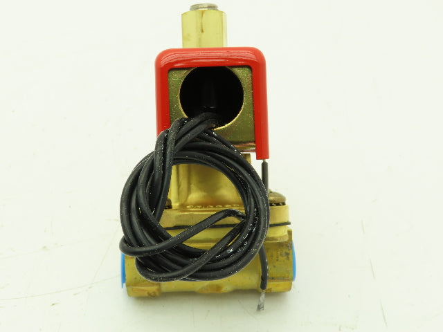 Skinner Lancer 2LB1HBG3125 Brass Solenoid Valve 2-Way NO 12VAC 125 PSI 3/8" NPT