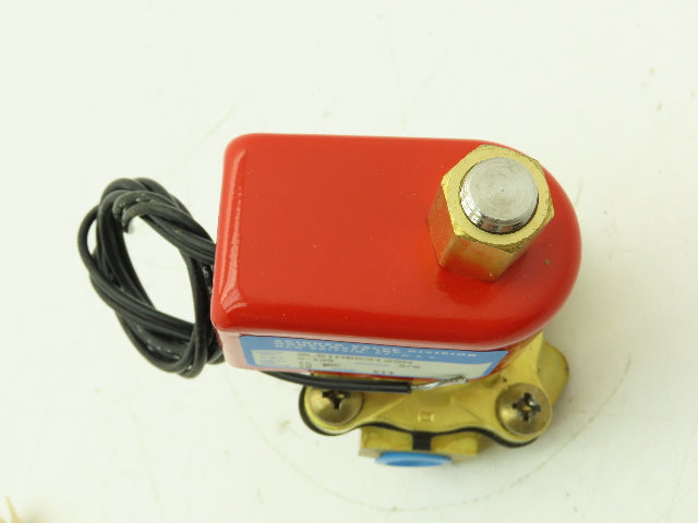 Skinner Lancer 2LB1HBG3125 Brass Solenoid Valve 2-Way NO 12VAC 125 PSI 3/8" NPT
