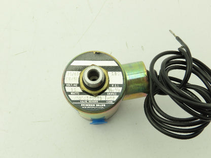 Honeywell Skinner V5D10180CTB Solenoid Valve 3-Way NC 120V 150 PSI 1/8" NPT