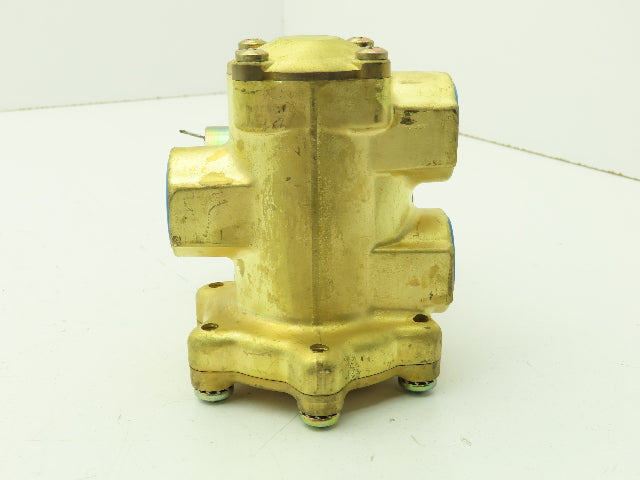 Honeywell Skinner LP3LB5150 Solenoid Valve 3-Way NC 120V NO L Series 3/4" NPT