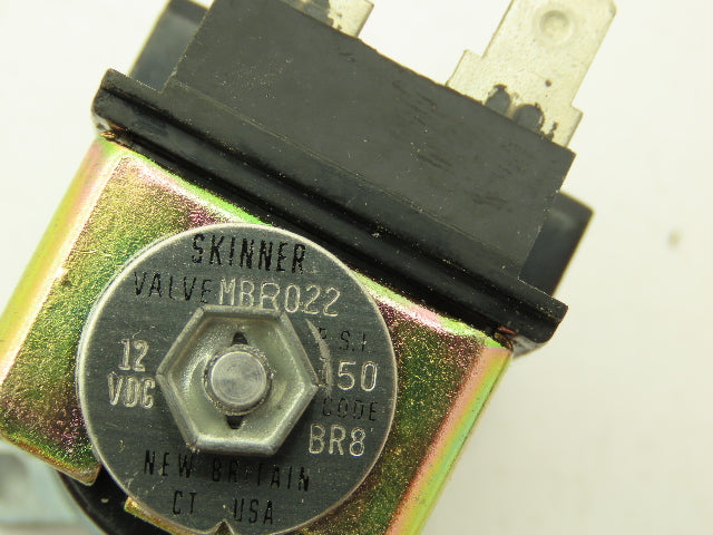 Honeywell Skinner MBR022 Solenoid Valve 3-Way 12VDC 150 PSI B Series