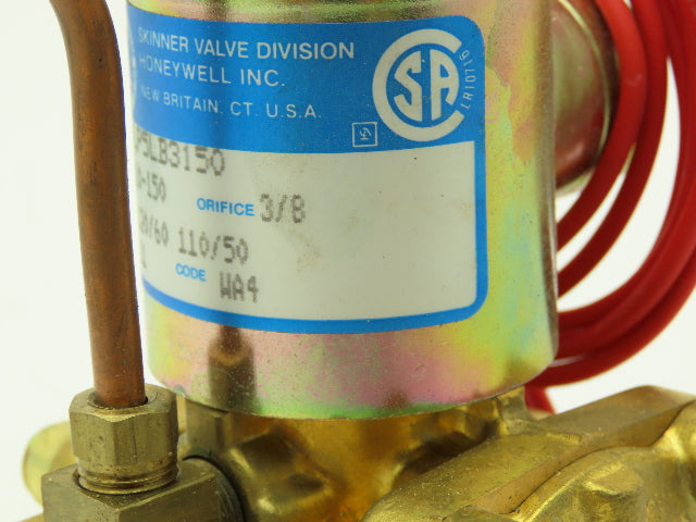 Honeywell Skinner LP5LB3150 Solenoid Valve 3-Way NC 120V 10-150 PSI 3/8" NPT