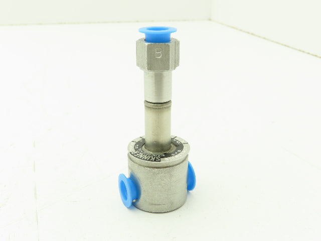 Honeywell Skinner B16DK1050 Solenoid Valve 3-Way NO 50 PSI 1/8" NPT No Coil