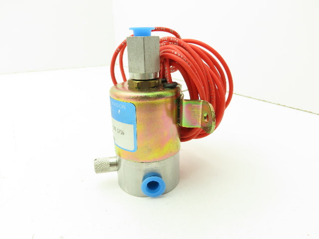 Honeywell Skinner V5L26495 Solenoid Valve 3-Way NO 120V 100 PSI 1/8" NPT Manual