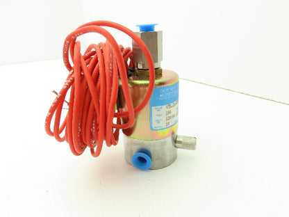 Honeywell Skinner V5L26495 Solenoid Valve 3-Way NO 120V 100 PSI 1/8" NPT Manual