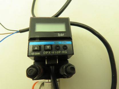 Sunx DPX-410P-RG Digital Pressure Sensor 12-24VDC