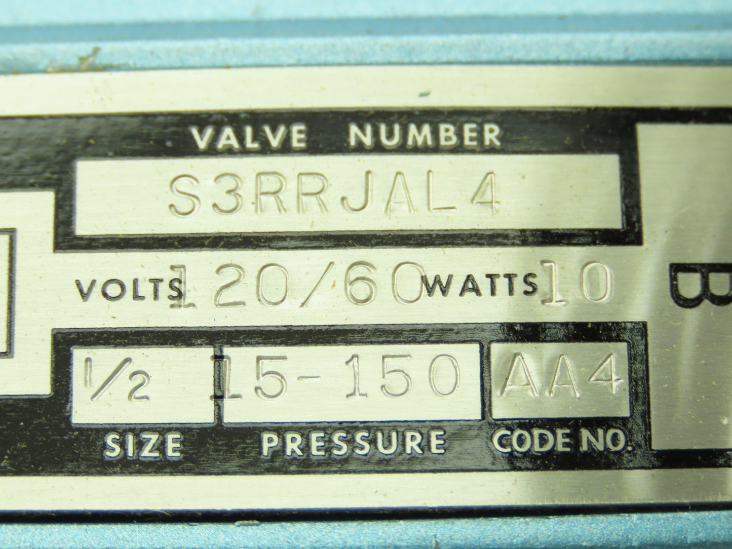 Honeywell Skinner S3RRJAL4 Solenoid Spool Valve 5-Way 3 Pos 120V 150 PSI 1/2"NPT