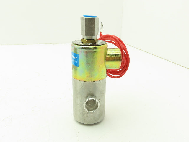 Honeywell Skinner R1LX4 Solenoid Valve 3-Way NO 24VAC 60Hz 5-150 PSI 1/4" NPT