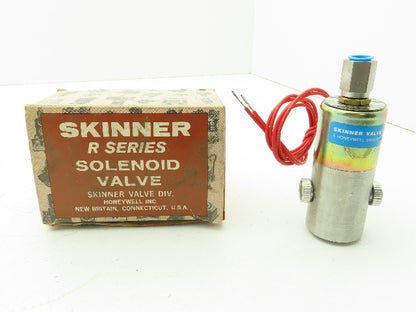 Honeywell Skinner R1LX4 Solenoid Valve 3-Way NO 24VAC 60Hz 5-150 PSI 1/4" NPT