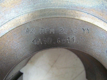 Dodge 118097 4 Groove Pulley Sheave A-B V-Belt 11.34" Dia 2517 Bushing