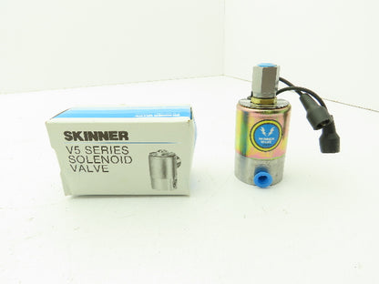 Honeywell Skinner V5R55870 Solenoid Valve 3-Way NO 12VDC 135 PSI 1/8" NPT