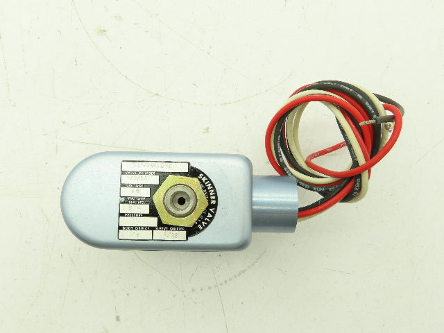 Honeywell Skinner V53ARMM1050 Solenoid Valve 3-Way NC 120V 50PSI 1/8NPT Latching