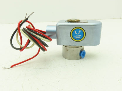 Honeywell Skinner V53ARMM1050 Solenoid Valve 3-Way NC 120V 50PSI 1/8NPT Latching