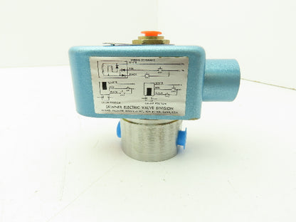 Honeywell Skinner V53ARMM1050 Solenoid Valve 3-Way NC 50PSI 1/8NPT Latching