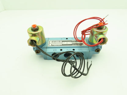 Honeywell Skinner S3RRCGLX Solenoid Spool Valve 5-Way 2 Position 120V 10-150 PSI
