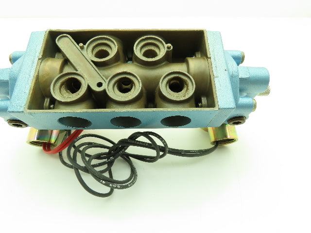 Honeywell Skinner S3RRCGLX Solenoid Spool Valve 5-Way 2 Position 120V 10-150 PSI