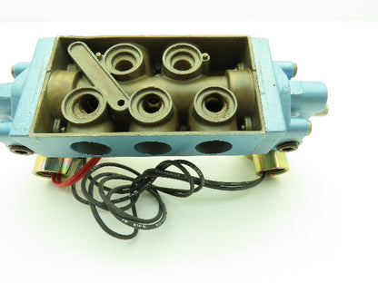 Honeywell Skinner S3RRCGLX Solenoid Spool Valve 5-Way 2 Position 120V 10-150 PSI