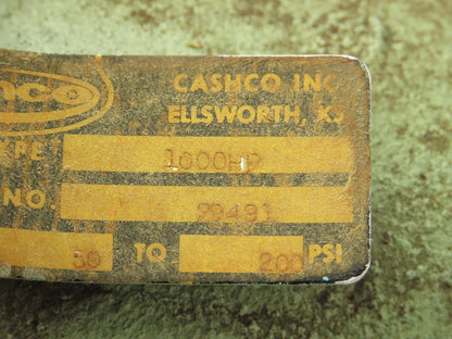 AW Cash Co 1000HP Pressure Reducing Regulator 3/4" NPT