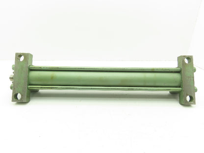 Nopak Pneumatic Air Cylinder 2.5" Bore 18" Stroke Side Port Foot Mount