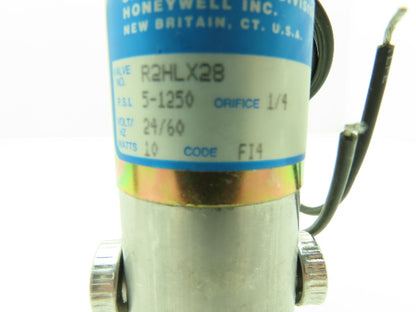 Honeywell Skinner R2HLX28 Solenoid Valve 2-Way NC 24VAC 60HZ 1250 PSI 1/4" NPT