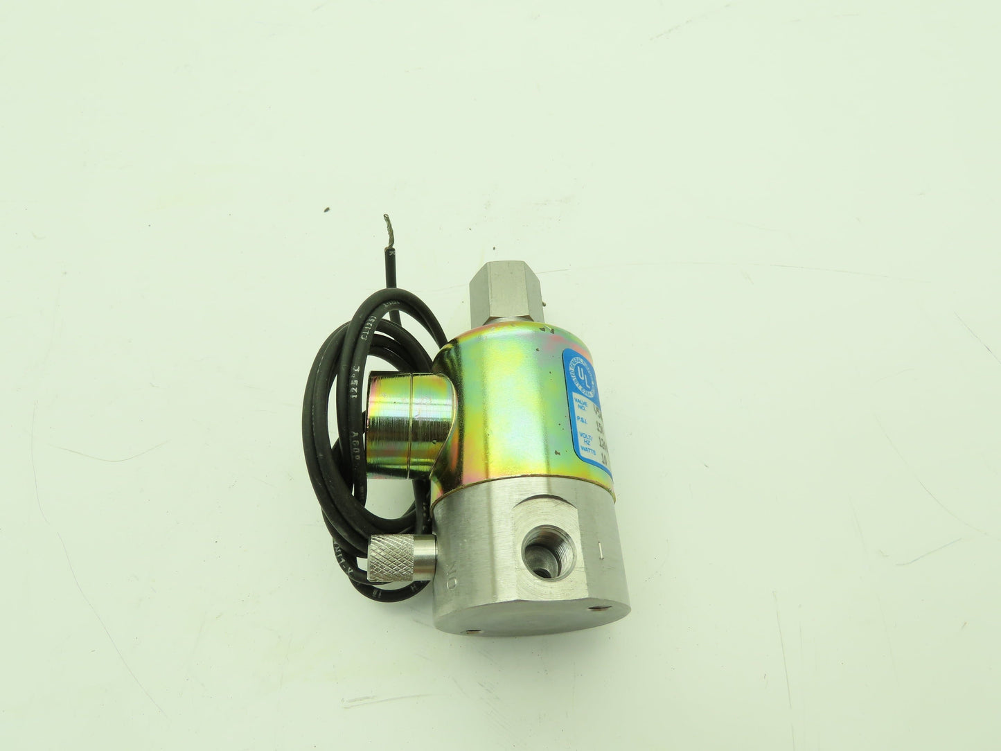 Honeywell Skinner V54LR1150 Solenoid Valve 3-Way NC 120V 150 PSI 1/8" NPT Manual