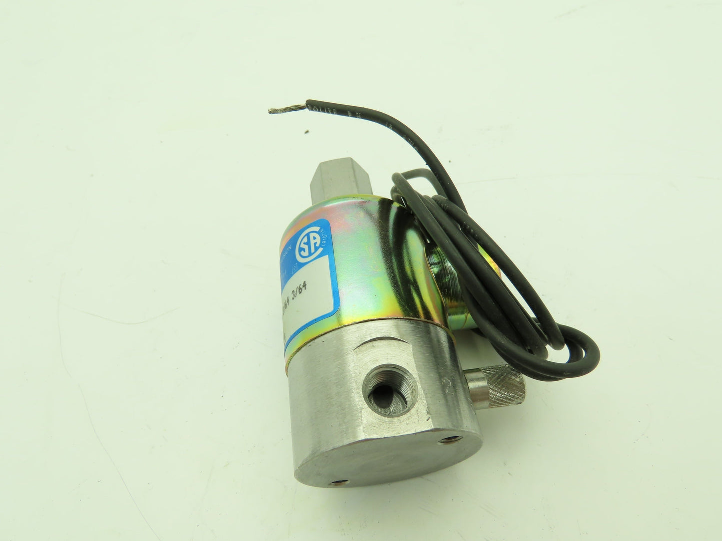 Honeywell Skinner V54LR1150 Solenoid Valve 3-Way NC 120V 150 PSI 1/8" NPT Manual