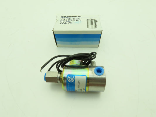 Honeywell Skinner V54LR1150 Solenoid Valve 3-Way NC 120V 150 PSI 1/8" NPT Manual