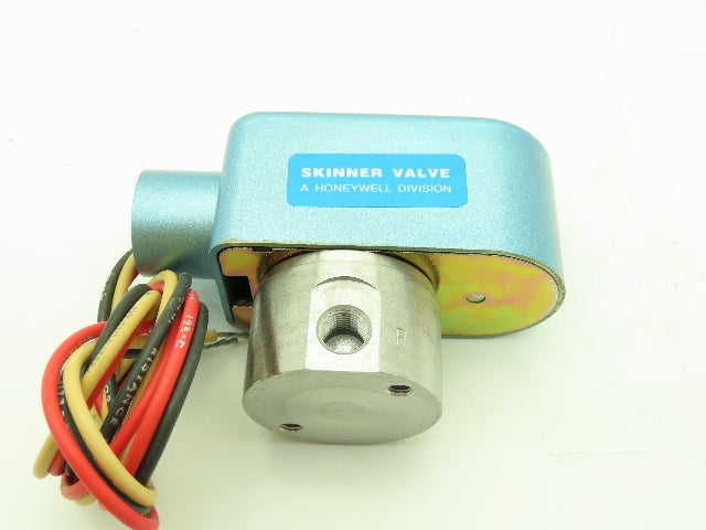 Honeywell Skinner V53ARMM1050 Solenoid Valve 3-Way NC 120V 50PSI 1/8NPT Latching