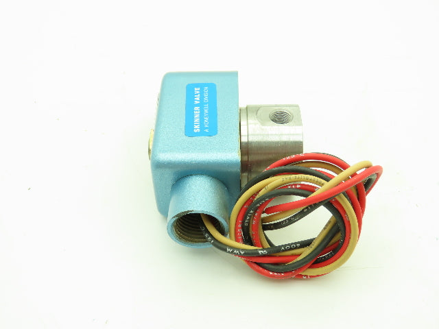Honeywell Skinner V53ARMM1050 Solenoid Valve 3-Way NC 120V 50PSI 1/8NPT Latching