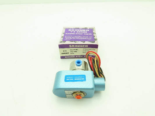 Honeywell Skinner V53ARMM1050 Solenoid Valve 3-Way NC 120V 50PSI 1/8NPT Latching