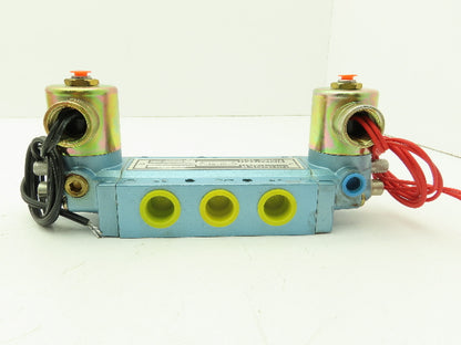 Honeywell Skinner S3RRGBL4 Solenoid Spool Valve 5-3-Way NC 120V 150 PSI 1/2" NPT