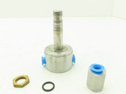 Honeywell Skinner V5L26495 Solenoid Valve 3-Way NO 100 PSI 1/8" NPT Over Ride