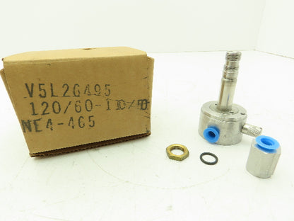 Honeywell Skinner V5L26495 Solenoid Valve 3-Way NO 100 PSI 1/8" NPT Over Ride