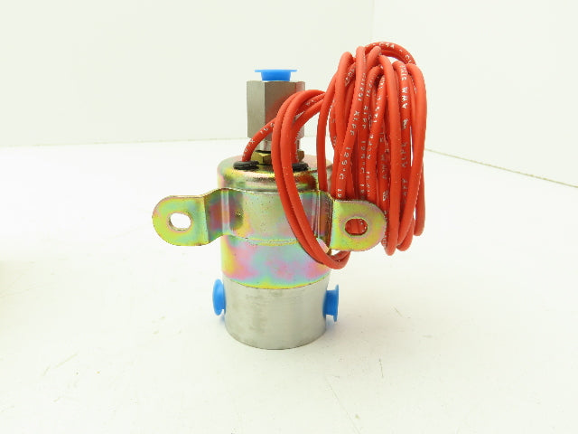 Honeywell Skinner V5L26495 Solenoid Valve 3-Way NO 100PSI 120V 1/8"NPT Over Ride