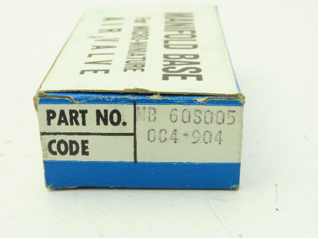Honeywell Skinner MB60S005 MB Parts Kit Pneumatic Air Solenoid Manifold 1/8" NPT