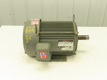 U.S. Motors A901AV04V057R028F 3 Hp Motor, 1160 Rpm, 213T Frame, 230/460v 3ph