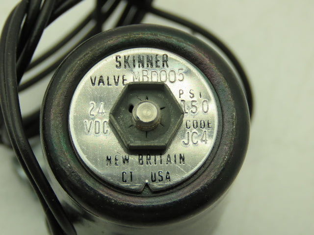 Honeywell Skinner MBD005 Micro Miniature Solenoid Air Valve 3-Way 24VDC 150 PSI