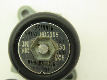 Honeywell Skinner MBD005 Micro Miniature Solenoid Air Valve 3-Way 120VDC 150 PSI