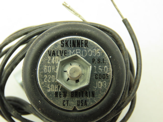 Honeywell Skinner MBD005 Micro Miniature Solenoid Air Valve 3-Way 240V 150 PSI