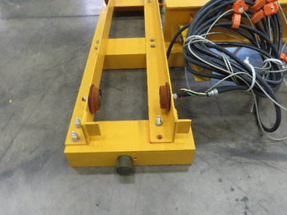 1/4 Ton 500 Lb Single Girder Underhung Bridge Crane 13' 5" Span