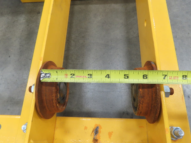 1/4 Ton 500 Lb Single Girder Underhung Bridge Crane 13' 5" Span