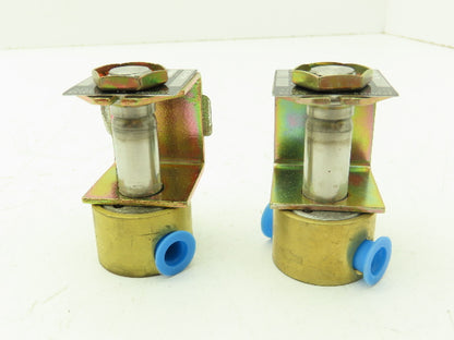 Honeywell Skinner C2JX194 Solenoid Valve 2-Way NC 90PSI 1/8"NPT No Coil Lot of 4