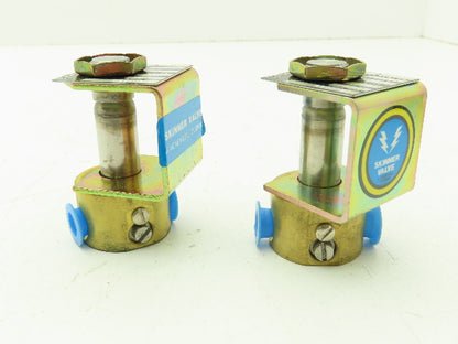 Honeywell Skinner C2JX194 Solenoid Valve 2-Way NC 90PSI 1/8"NPT No Coil Lot of 4